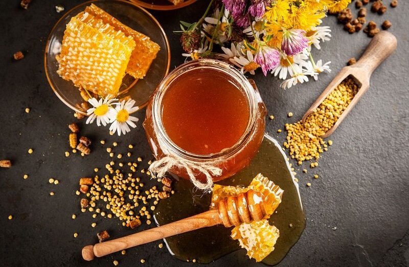  عسل محافظ رطوبت پوست