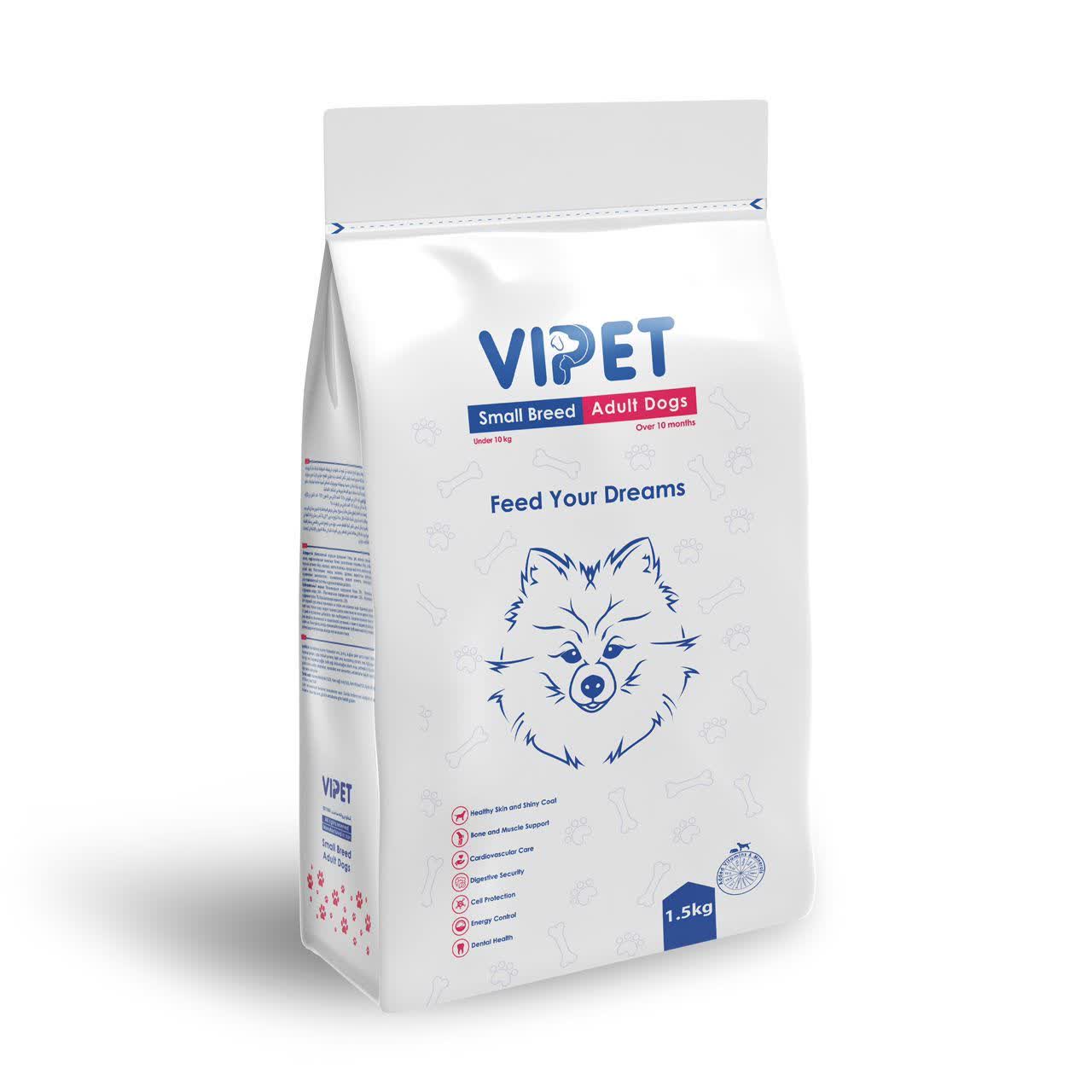 غذای خشک سگ بالغ وی آی پت