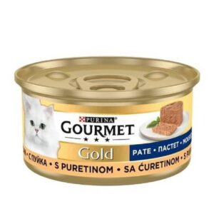 کنسرو گورمت گربه بوقلمون (تاریخ انقضا 2027)