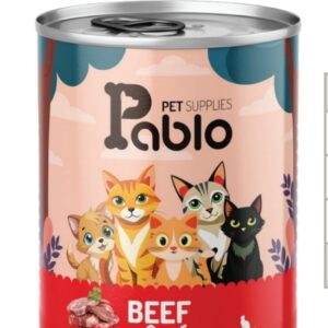 111 کنسرو گربه بالغ پابلو (گوشت) 430 گرمی